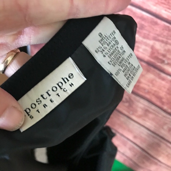 Elegant Black Fringe Hem - Picture 9 of 9